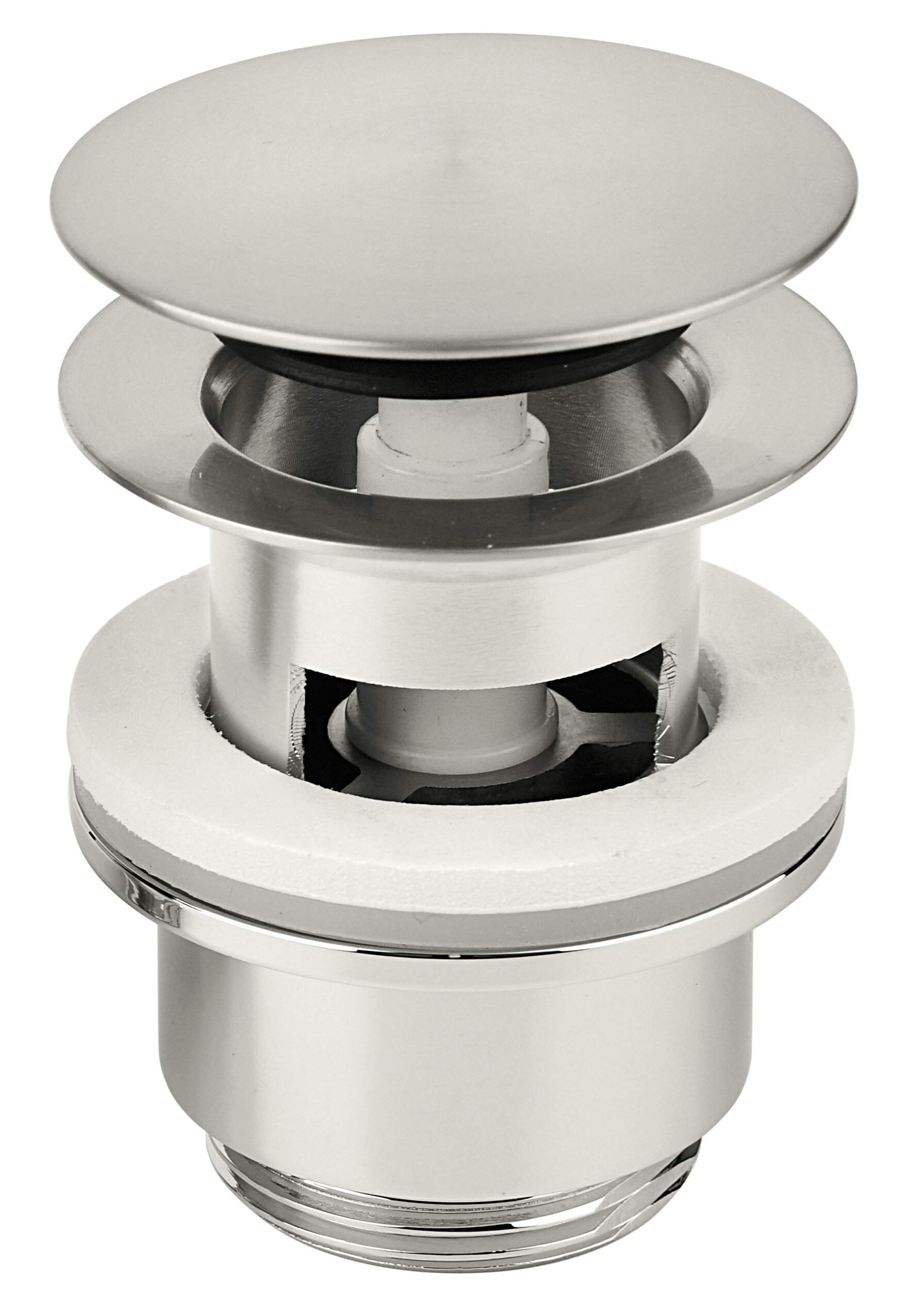 Bathroom Accessories Steel PVD Pop Up Waste with clickfunction [https